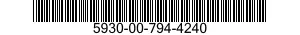 5930-00-794-4240  5930007944240 007944240