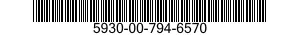 5930-00-794-6570  5930007946570 007946570
