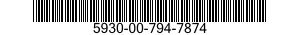 5930-00-794-7874  5930007947874 007947874