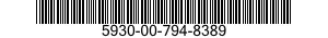 5930-00-794-8389  5930007948389 007948389