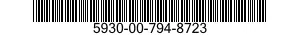 5930-00-794-8723  5930007948723 007948723