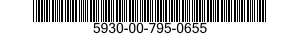 5930-00-795-0655  5930007950655 007950655