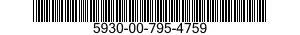 5930-00-795-4759  5930007954759 007954759
