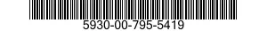 5930-00-795-5419  5930007955419 007955419