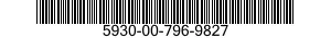 5930-00-796-9827  5930007969827 007969827