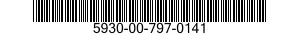 5930-00-797-0141  5930007970141 007970141