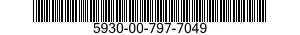 5930-00-797-7049  5930007977049 007977049