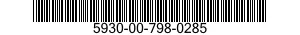 5930-00-798-0285  5930007980285 007980285