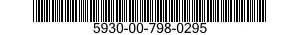 5930-00-798-0295  5930007980295 007980295