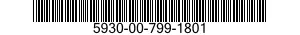 5930-00-799-1801  5930007991801 007991801