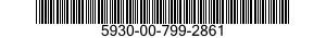 5930-00-799-2861  5930007992861 007992861