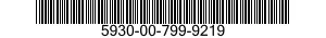 5930-00-799-9219  5930007999219 007999219