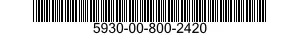 5930-00-800-2420 SWITCH 5930008002420 008002420
