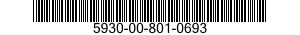 5930-00-801-0693 SWITCH,PUSH 5930008010693 008010693