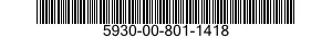 5930-00-801-1418  5930008011418 008011418