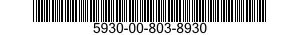 5930-00-803-8930 SWITCH,PUSH 5930008038930 008038930