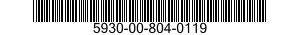 5930-00-804-0119  5930008040119 008040119