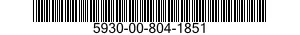 5930-00-804-1851  5930008041851 008041851