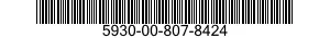5930-00-807-8424  5930008078424 008078424