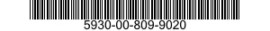 5930-00-809-9020 SWITCH,ROTARY 5930008099020 008099020