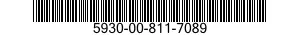 5930-00-811-7089 SWITCH,PUSH 5930008117089 008117089