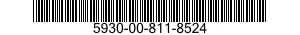 5930-00-811-8524  5930008118524 008118524