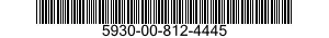 5930-00-812-4445 SWITCH,PUSH 5930008124445 008124445