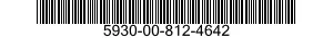 5930-00-812-4642 SWITCH,TOGGLE 5930008124642 008124642