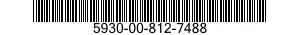 5930-00-812-7488 SWITCH,TOGGLE 5930008127488 008127488