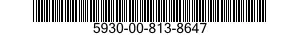 5930-00-813-8647  5930008138647 008138647