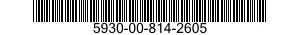 5930-00-814-2605  5930008142605 008142605