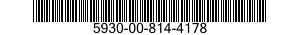 5930-00-814-4178  5930008144178 008144178