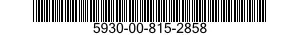 5930-00-815-2858  5930008152858 008152858