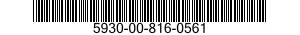 5930-00-816-0561  5930008160561 008160561