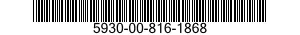 5930-00-816-1868  5930008161868 008161868