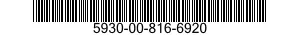 5930-00-816-6920  5930008166920 008166920