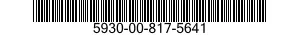 5930-00-817-5641  5930008175641 008175641