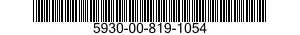 5930-00-819-1054 SWITCH,SENSITIVE 5930008191054 008191054