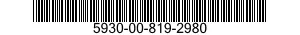 5930-00-819-2980  5930008192980 008192980