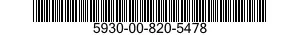 5930-00-820-5478  5930008205478 008205478