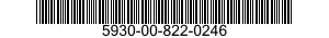 5930-00-822-0246  5930008220246 008220246