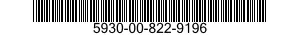 5930-00-822-9196  5930008229196 008229196