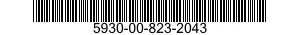 5930-00-823-2043  5930008232043 008232043
