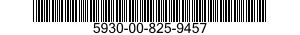5930-00-825-9457 SWITCH,ROTARY 5930008259457 008259457