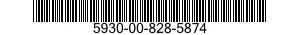 5930-00-828-5874  5930008285874 008285874