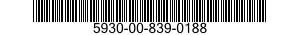 5930-00-839-0188  5930008390188 008390188
