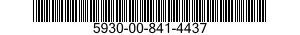 5930-00-841-4437 SWITCH,ROTARY 5930008414437 008414437