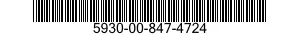 5930-00-847-4724  5930008474724 008474724