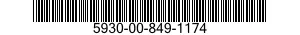 5930-00-849-1174  5930008491174 008491174