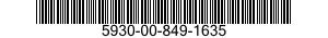5930-00-849-1635  5930008491635 008491635